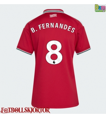 Manchester United Bruno Fernandes #8 Hemmatröja Dam 2026-27 Kortärmad